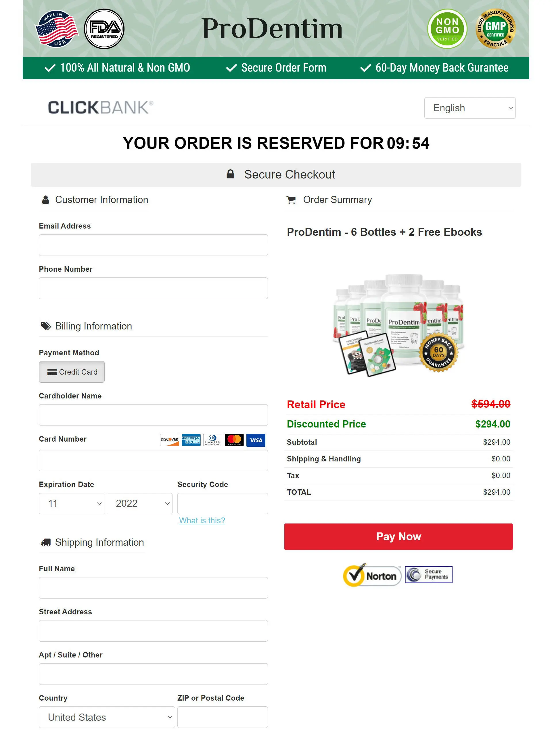 Order ProDentim